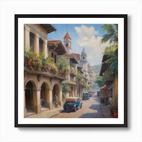 Old Manila Philippines  1.1 Art Print