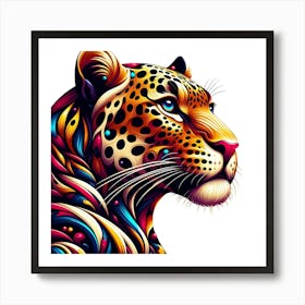 Creative Wild Animal Representation 84 Art Print