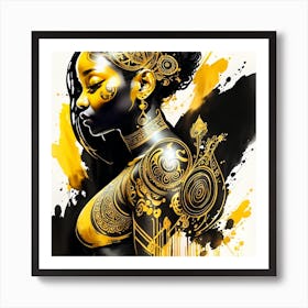 African Woman Art Print