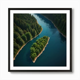 Default Create Unique Design Of Rivers 2 Art Print