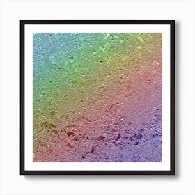 Unicorn Aluminum Foil Art Print