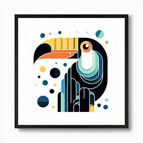 Minimalist, Toucan 3 Art Print