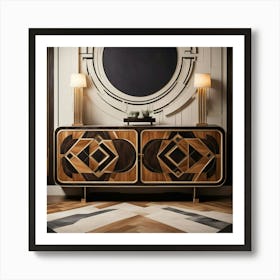 Deco Sideboard 4 Art Print