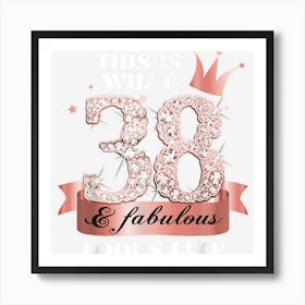 38 & Fabulous I Black Peach Party Group Candid Photo Outfit 1 Art Print