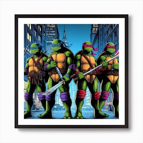 Teenage Mutant Ninja Turtles Art Print