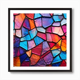 Mosaic Tile 4 Art Print