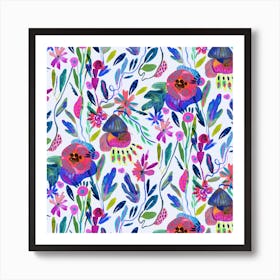 Floral Pattern Art Print