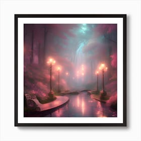 Love Forest Art Print