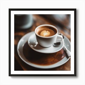 Latte Art Art Print