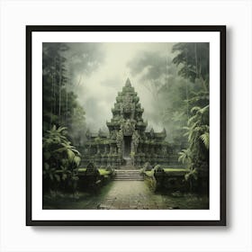 Buddhist Temple 1 Art Print