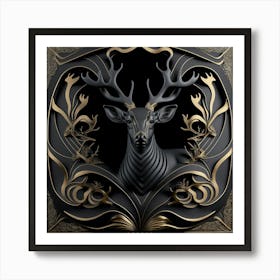 Golden Deer Poster