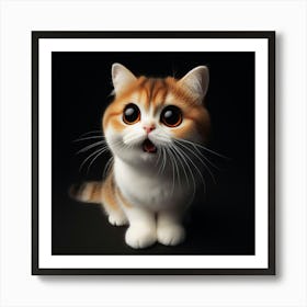 Cute Cat 3 Art Print