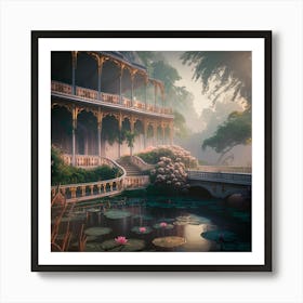 Lily Pond Art Print