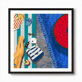 Swimming Pool. 1 Art Print