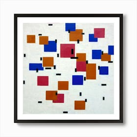 Composition In Colour A, Piet Mondrian Art Print