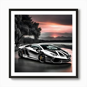 Lamborghini 73 Art Print