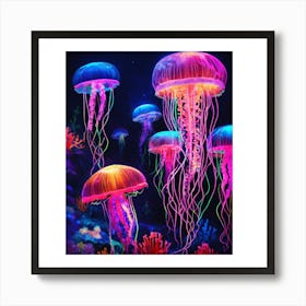 Jellyfish 6 Art Print