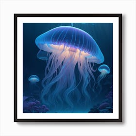 Jellyfish Art Print