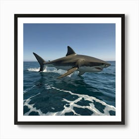 Great White Shark 1 Art Print