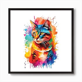 my cat Art Print