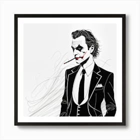 Joker Art Print