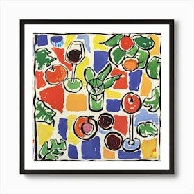 Summer Wine Matisse Style 10 Art Print