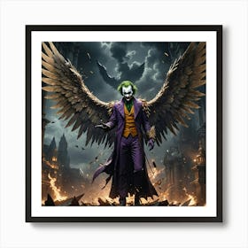 Batman Joker 15 Art Print