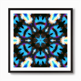 Star Light Mandala Art Print