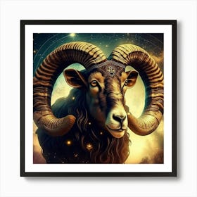 Scorpio Zodiac Sign 1 Art Print