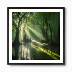 Purified Swamp Art Print