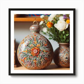 Georgian Vases Art Print