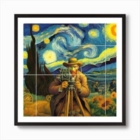 Starry Night By Van Gogh Art Print