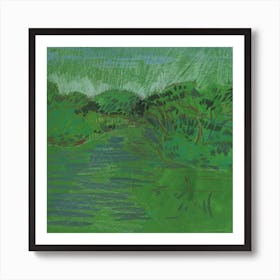 The Marshlands Square Art Print