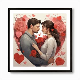 Valentine'S Day 4 Art Print