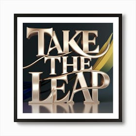 Take The Leap 4 Art Print