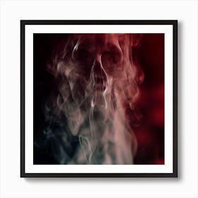 Smoke Stock Video Footage Art Print