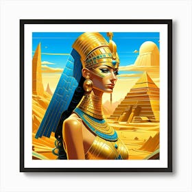 Egyptian Woman 2 Art Print