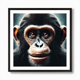 Chimpanzee Art Print