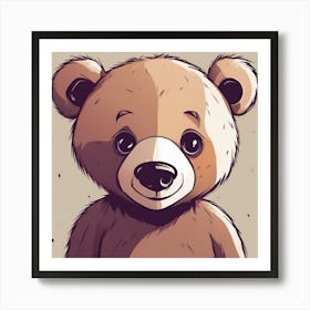 Teddy Bear 2 Art Print