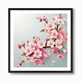 Cherry Blossoms art print 6 Art Print