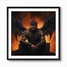 Demon 5 Art Print