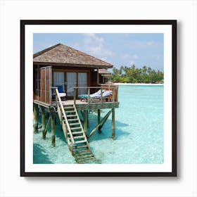 Maldives Resort Art Print