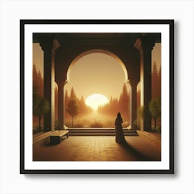 Archway Stock Videos & Royalty-Free Footage Art Print