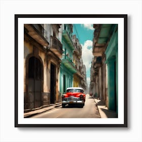 Cuba - Cuba Stock Videos & Royalty-Free Footage Art Print