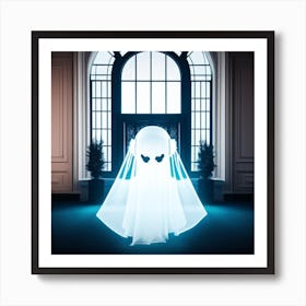 Ghost In The Hall Art Print