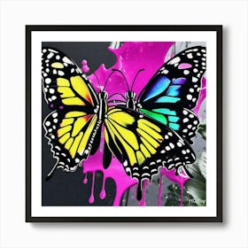 Butterfly Painting 1 Art Print