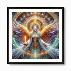 Angel Of Light 25 Art Print