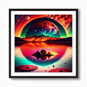 Psychedelic Painting, Psychedelic Art, Psychedelic Art, Psychedelic Art, Art Print