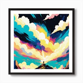 Ascension Alpha Art Print