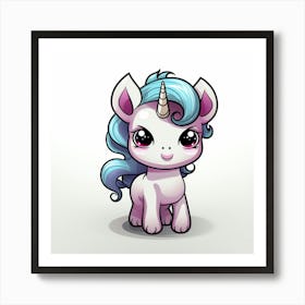 Cute Unicorn 765 Art Print